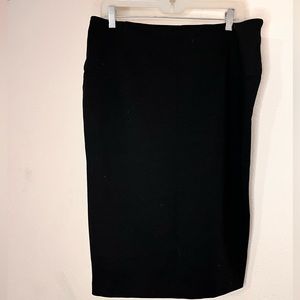 NY&COMPANY size L black pencil skirt barely worn